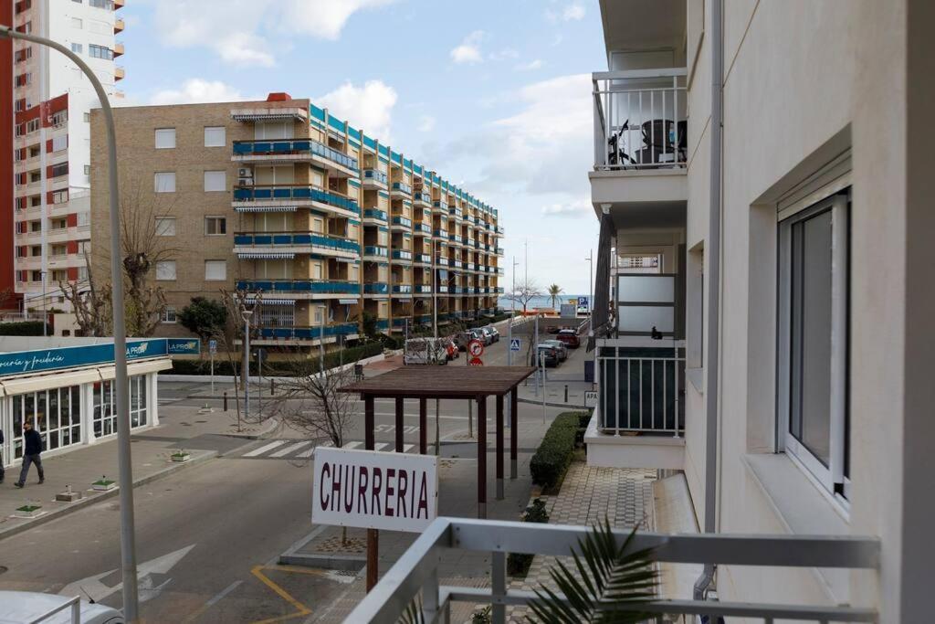 Cozy Apartment, Very Fresh At Playa De Gandia Eksteriør billede