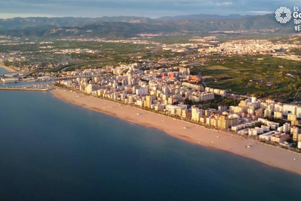 Cozy Apartment, Very Fresh At Playa De Gandia Eksteriør billede